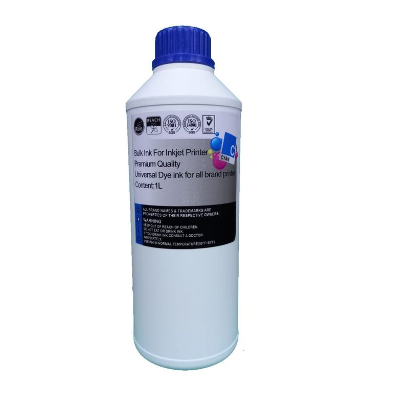 GENERICO - Litro Tinta Recargar Cartuchos O Rellenar Sistema Compatible con Marca Hp