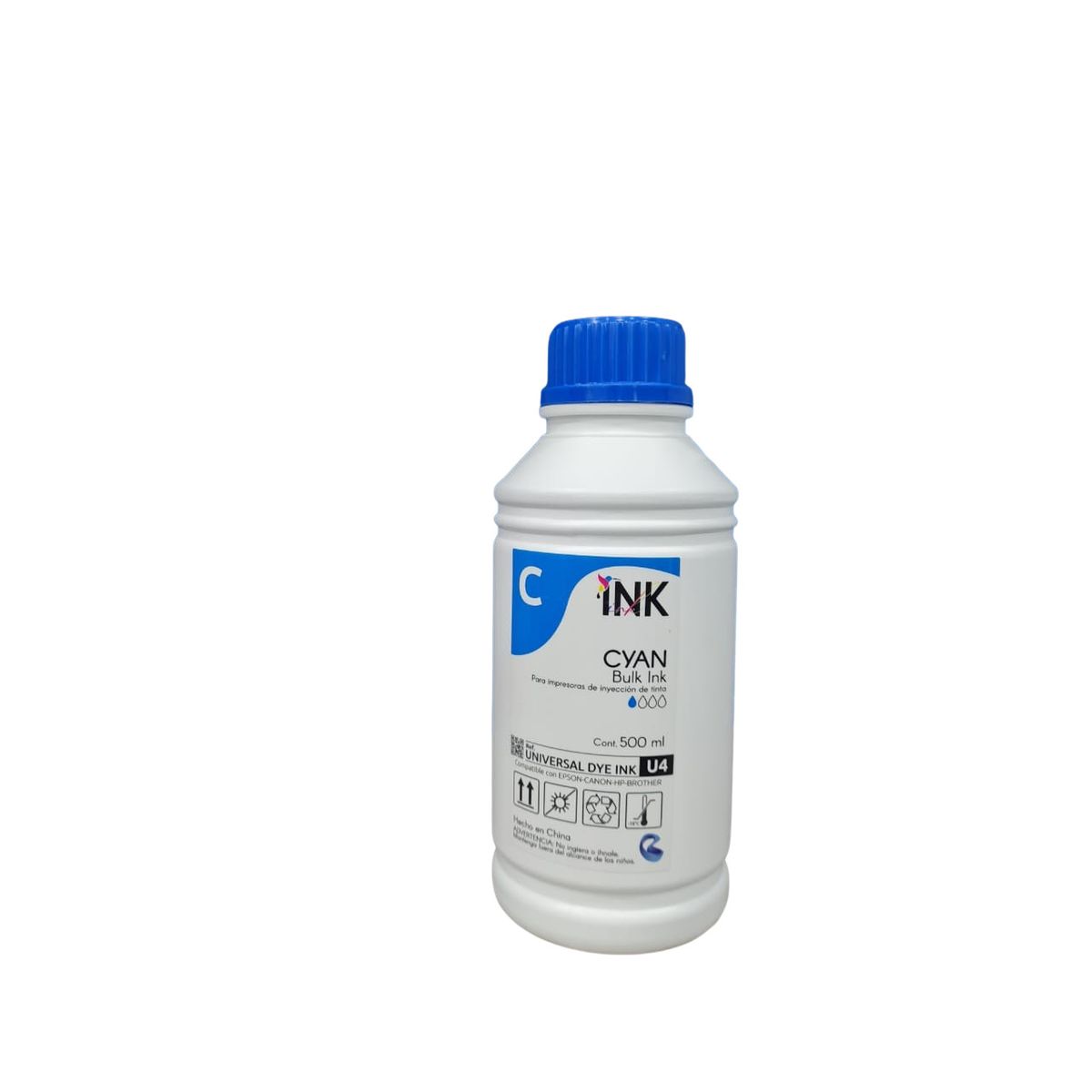GENERICO - Medio Litro Tinta 664 Para Eps L355 L365 L395 L380 L375 L455 L495
