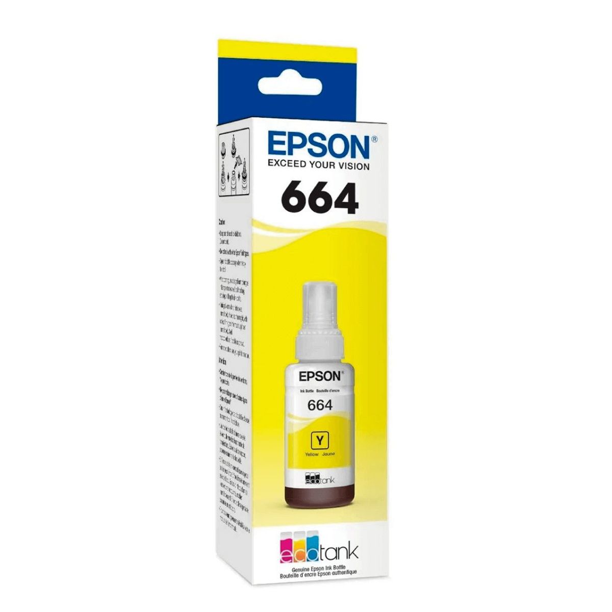 EPSON - Tinta 664 Original Para Epson  L555 L210 L355 L395 L380 L475