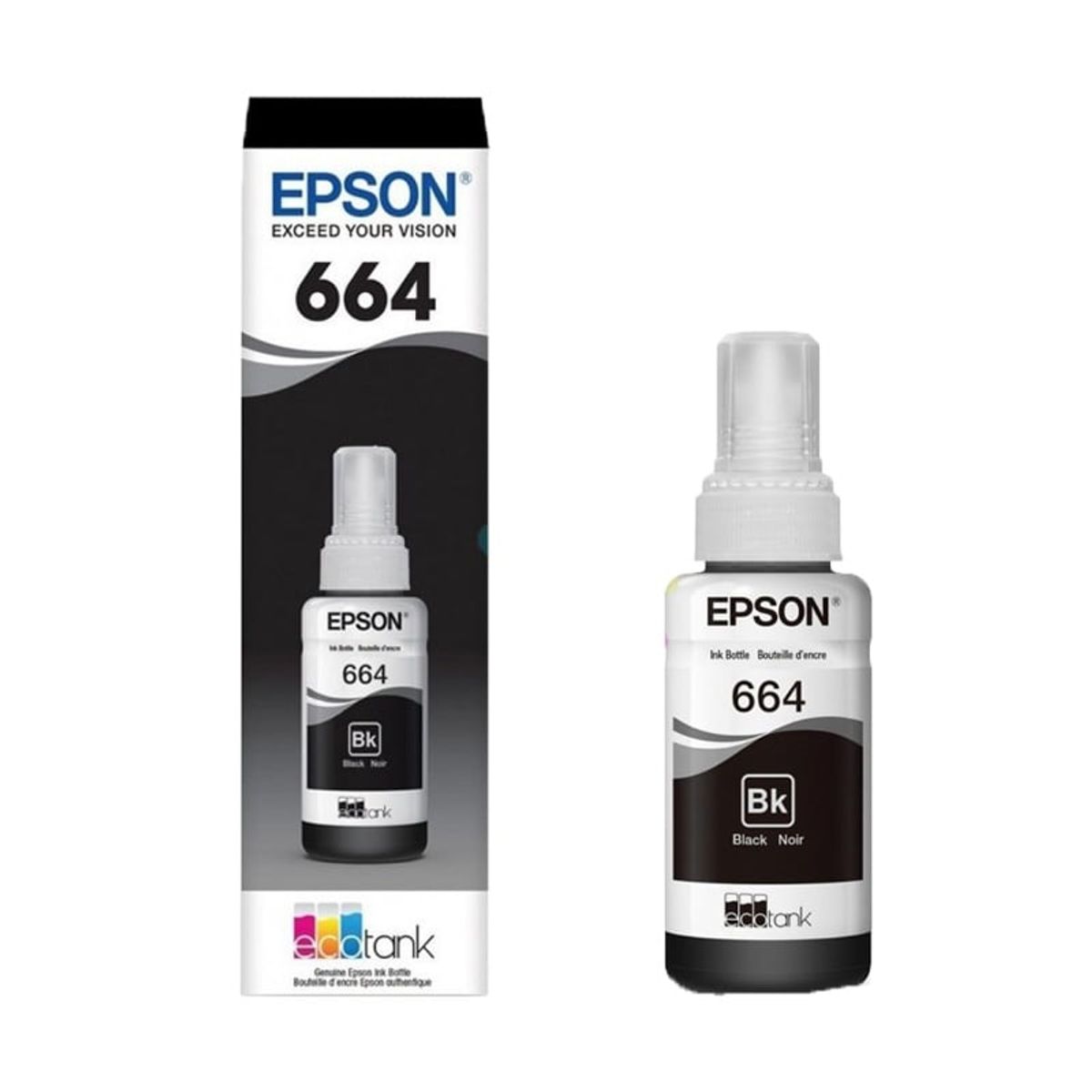 EPSON - Tinta 664 Original Para Epson  L555 L210 L355 L395 L380 L475