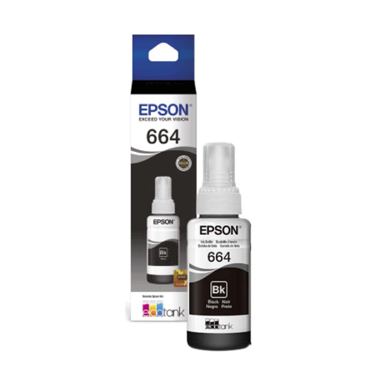 EPSON - Tinta 664 Original Para Epson  L555 L210 L355 L395 L380 L475