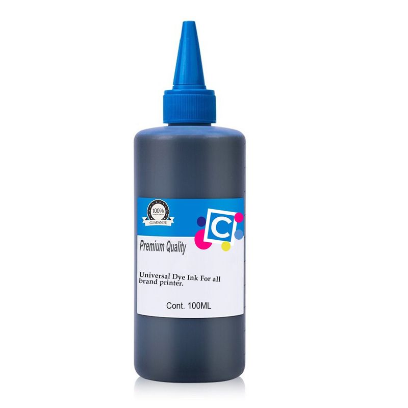 GENERICO - Tinta Recargar Y Rellenar Cartuchos 100ml Compatible Hp