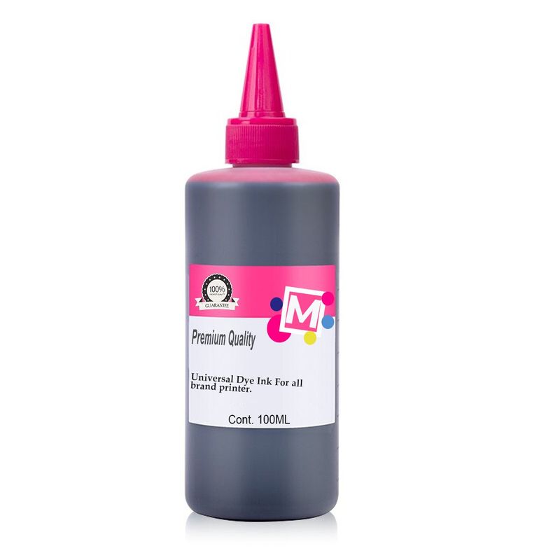GENERICO - Tinta Recargar Y Rellenar Cartuchos 100ml Compatible Hp
