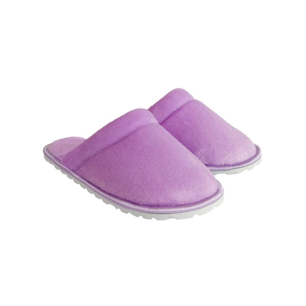 EMAAR HOMEWEAR - Pantuflas babuchas dama borde sateen lila