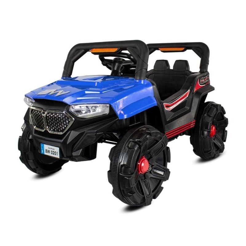 PRINSEL - Carro Electrico Niño Montable Off Road Azul 12V