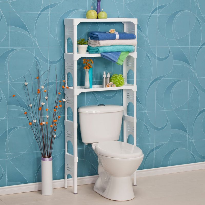 DAMECOS - Mueble Organizador De Baño Cisterna Damecos