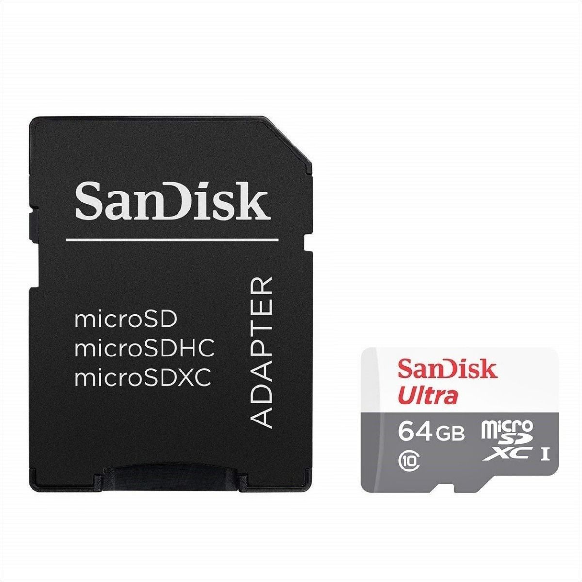 SANDISK - Tarjeta Micro Sdxc 64gb Sandisk Ultra Uhs-i C10 100mbs