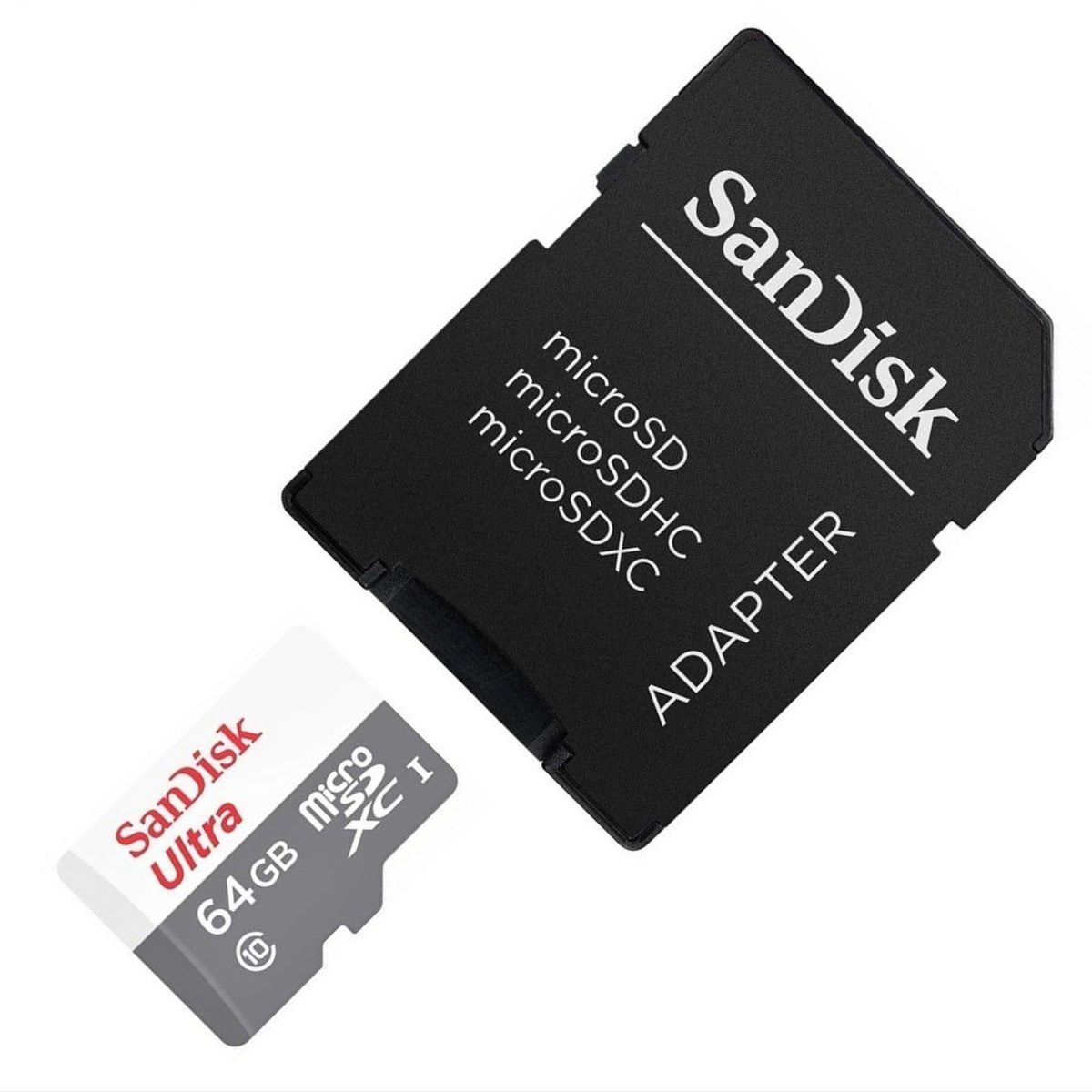 SANDISK - Tarjeta Micro Sdxc 64gb Sandisk Ultra Uhs-i C10 100mbs