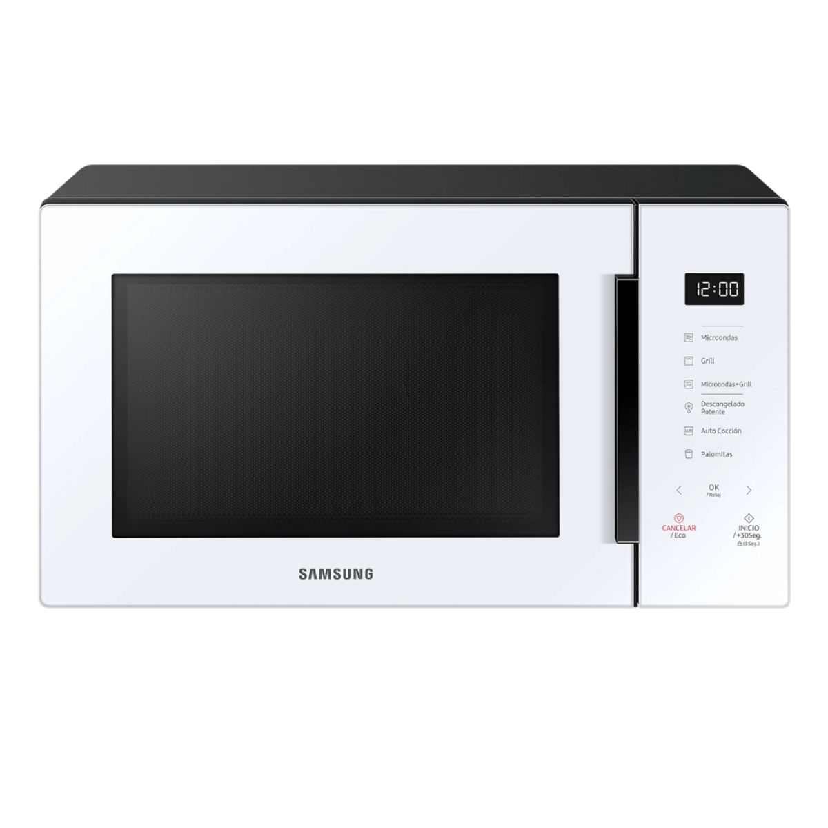 SAMSUNG - Horno Microondas Samsung MG30T5018CW Blanco 30Lt Gratinador