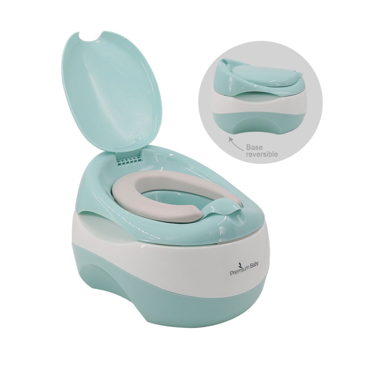 PREMIUM BABY - Vasenilla Bebe 3 en 1 Premium Baby Vera Verde