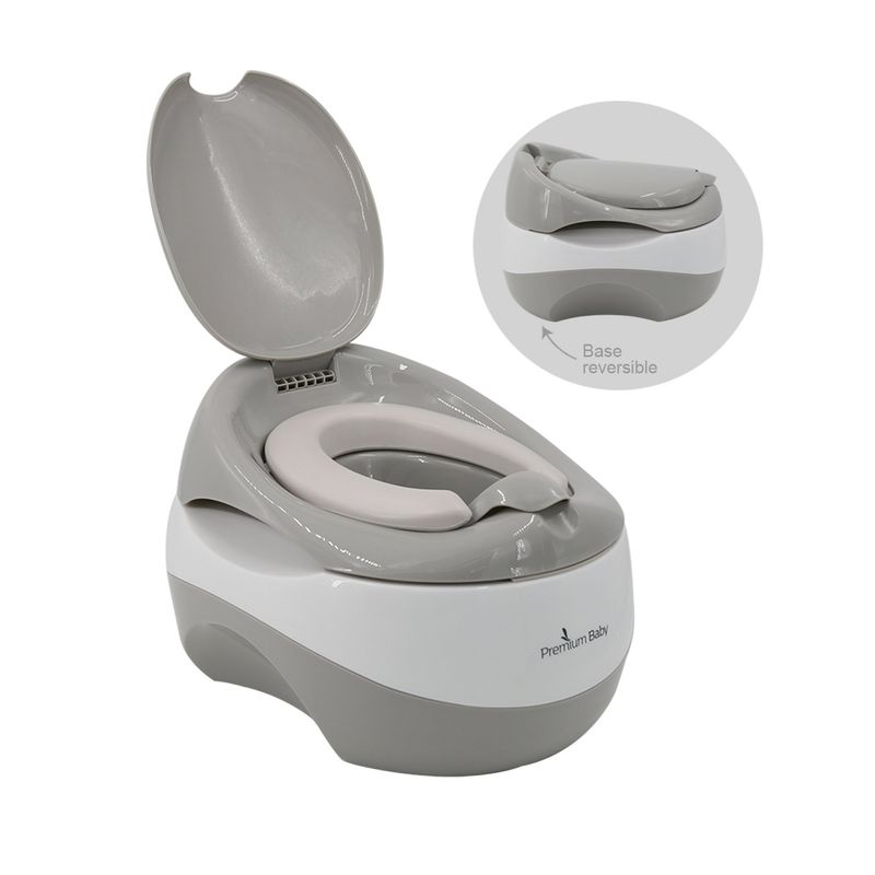 PREMIUM BABY - Vasenilla Bebe 3 en 1 Premium Baby Vera Gris