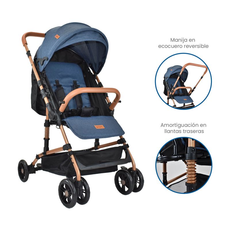 PRIORI - Coche bebe priori viena azul