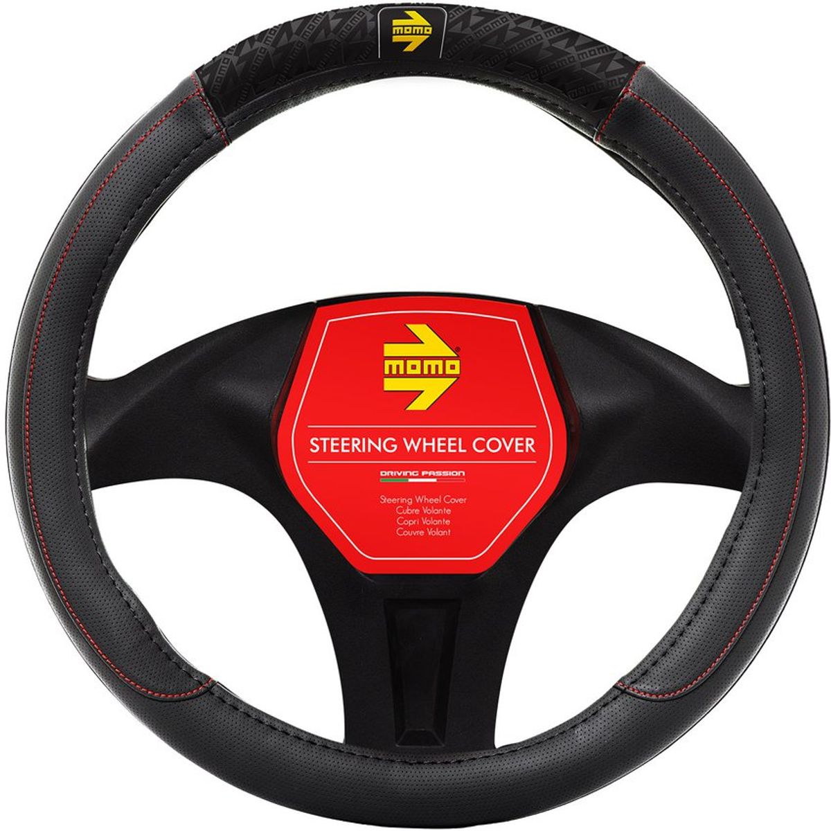 MOMO - Forro Protector Volante Carro Cubre Timon Momo SWC030BR