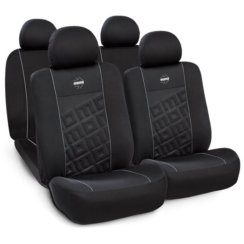 MOMO - Set Cubre Asiento Carro Forro Protector Silla Momo SC008BG