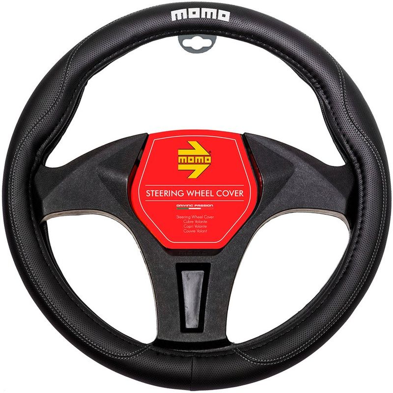 MOMO - Forro Protector Volante Carro Cubre Timon Momo SWC011BG