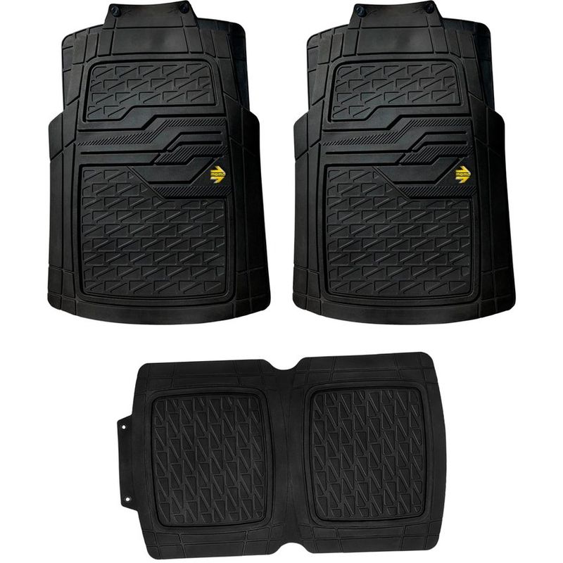 MOMO - Set Tapetes PVC Carro 4 Piezas Caucho Momo CMHD001B