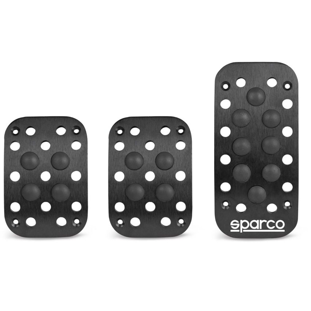 SPARCO - Pedales Carro Tuning Vehiculo Mecanico Lujo Sparco SPC0401BK
