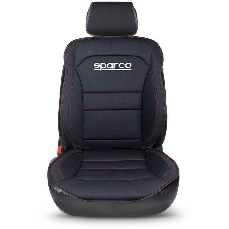 SPARCO - Respaldo Individual Para Asiento Lujo Negro Sparco SPS424BKR