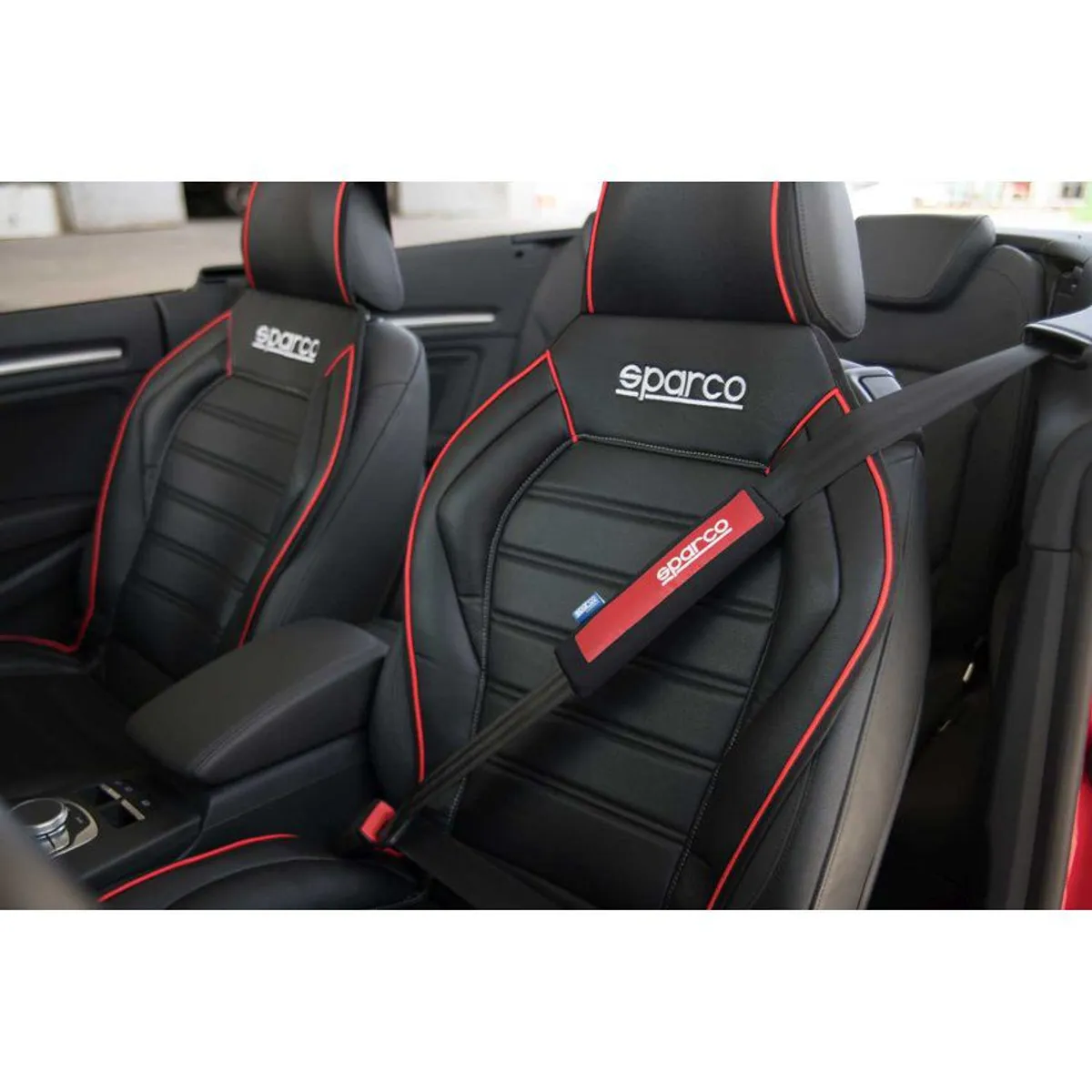 SPARCO - Cubre Cinturon Seguridad Carro Almohadilla Sparco SPC1203