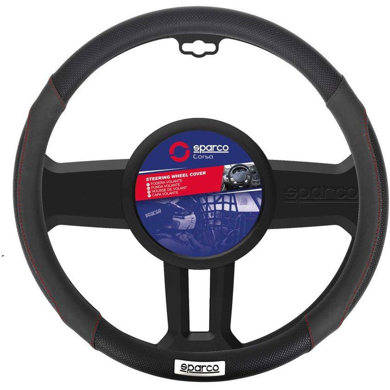SPARCO - Cubre Volante Logo Metalico Sparco SPC1113BK