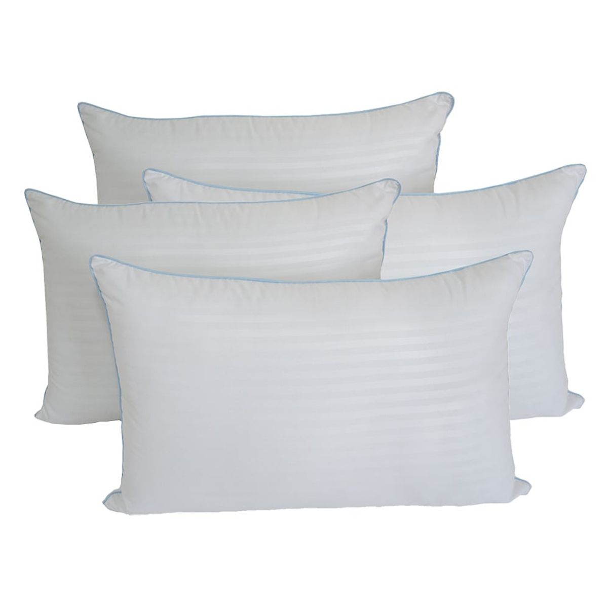HOGARETO - Set x 4 Almohadas Premium 70x50cm Hogareto Blanco