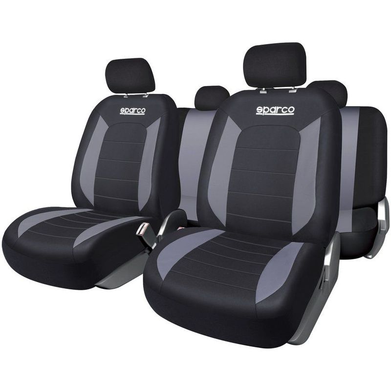 SPARCO - Set Fundas Asiento Forro Para Silla Sparco SPS426GRCB