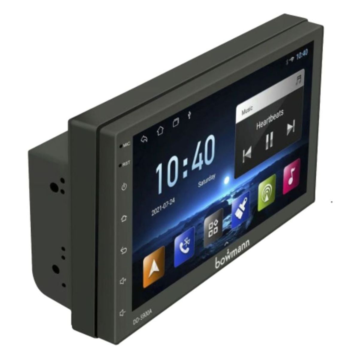 BOWMANN - Radio Carro Android 12 WiFi GPS Mirrorlink Pantalla Táctil Bowmann
