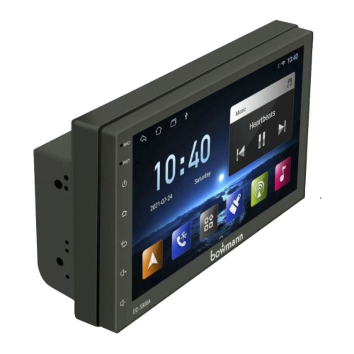 BOWMANN - Radio Carro Android 12 WiFi GPS Mirrorlink Pantalla Táctil Bowmann