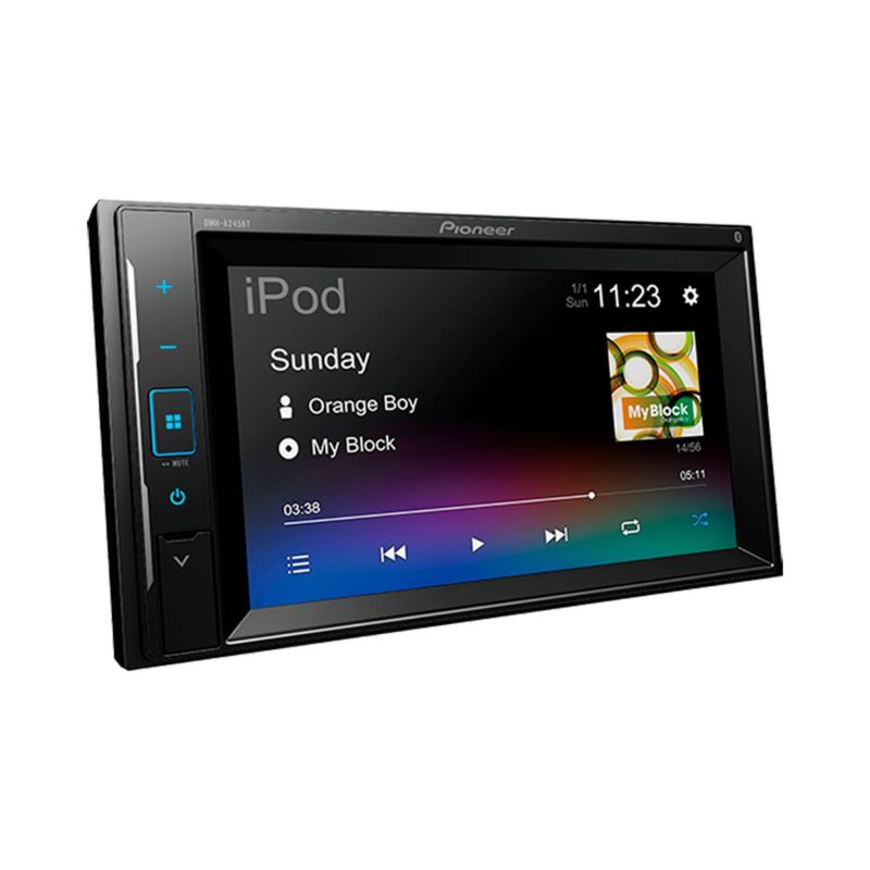 PIONEER - Radio Carro Bluetooth Pantalla Tactil 6,2 Pulg USB Pioneer DMH-A245BT