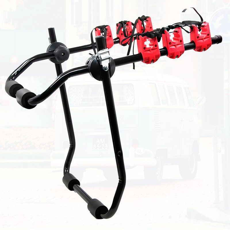 SUBE - Portabicicletas x3 soporte carro cicla enganche trasero-