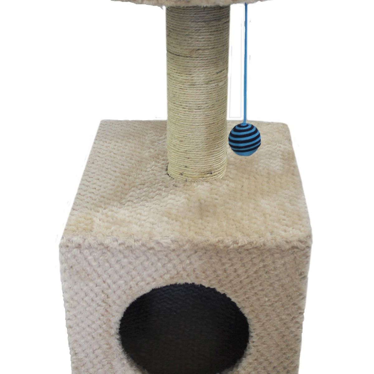 MAOS - CASA RASCADOR PARA GATO - BEIGE