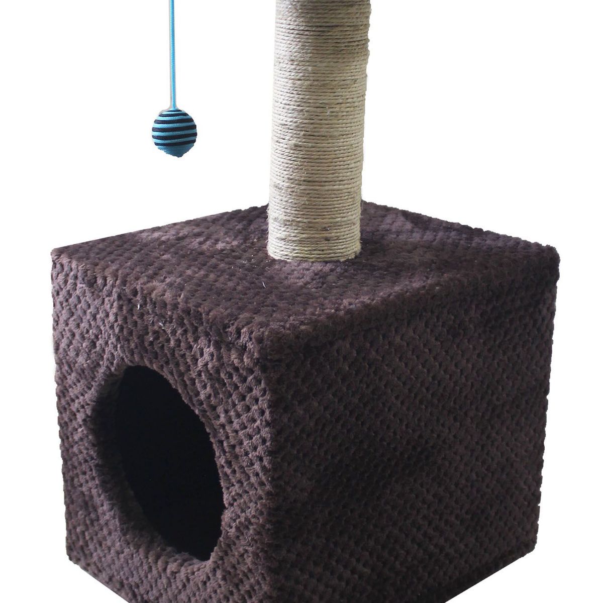 MAOS - CASA RASCADOR PARA GATO - CAFE