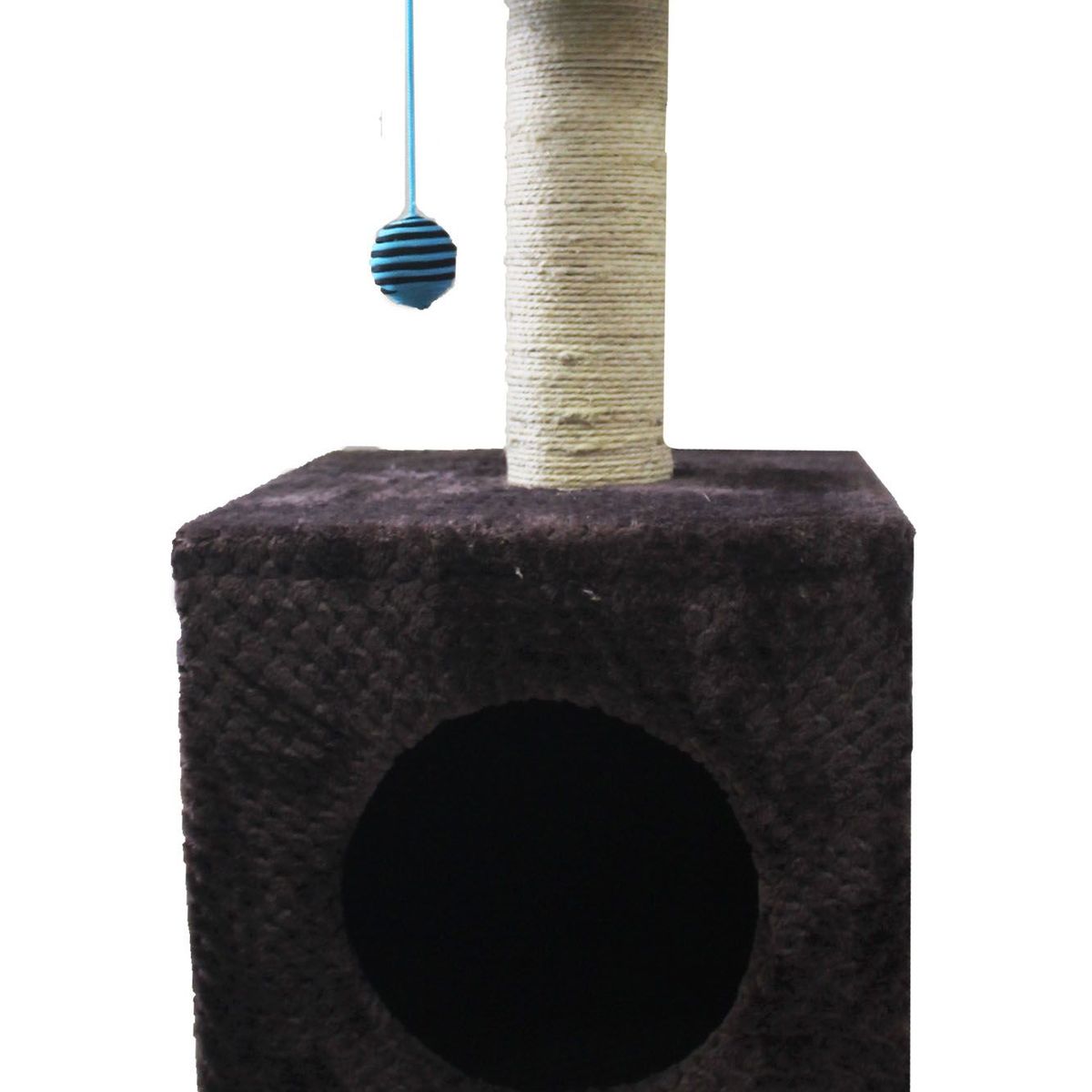 MAOS - CASA RASCADOR PARA GATO - CAFE