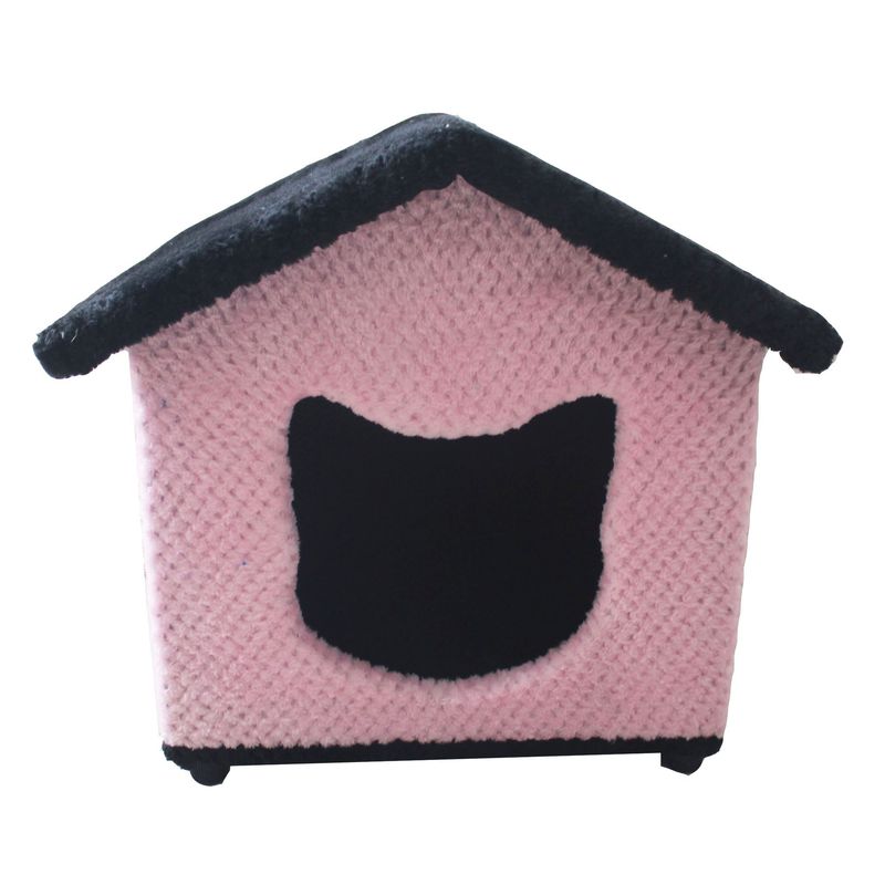 MAOS - CASA PARA GATO ROSA GM31