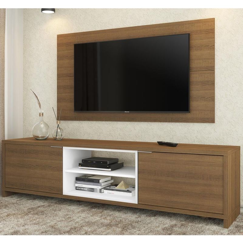 MADESA - Centro de Entretenimiento para TV Metz Mesa y Panel Hasta 55 Pulgadas