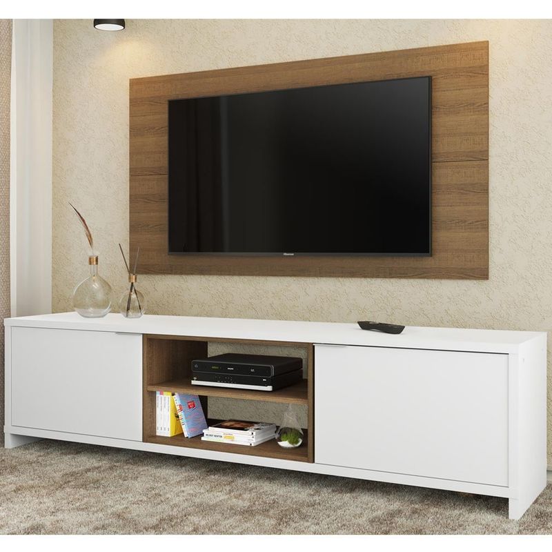 MADESA - Centro de Entretenimiento para TV Metz Mesa y Panel Hasta 55 Pulgadas
