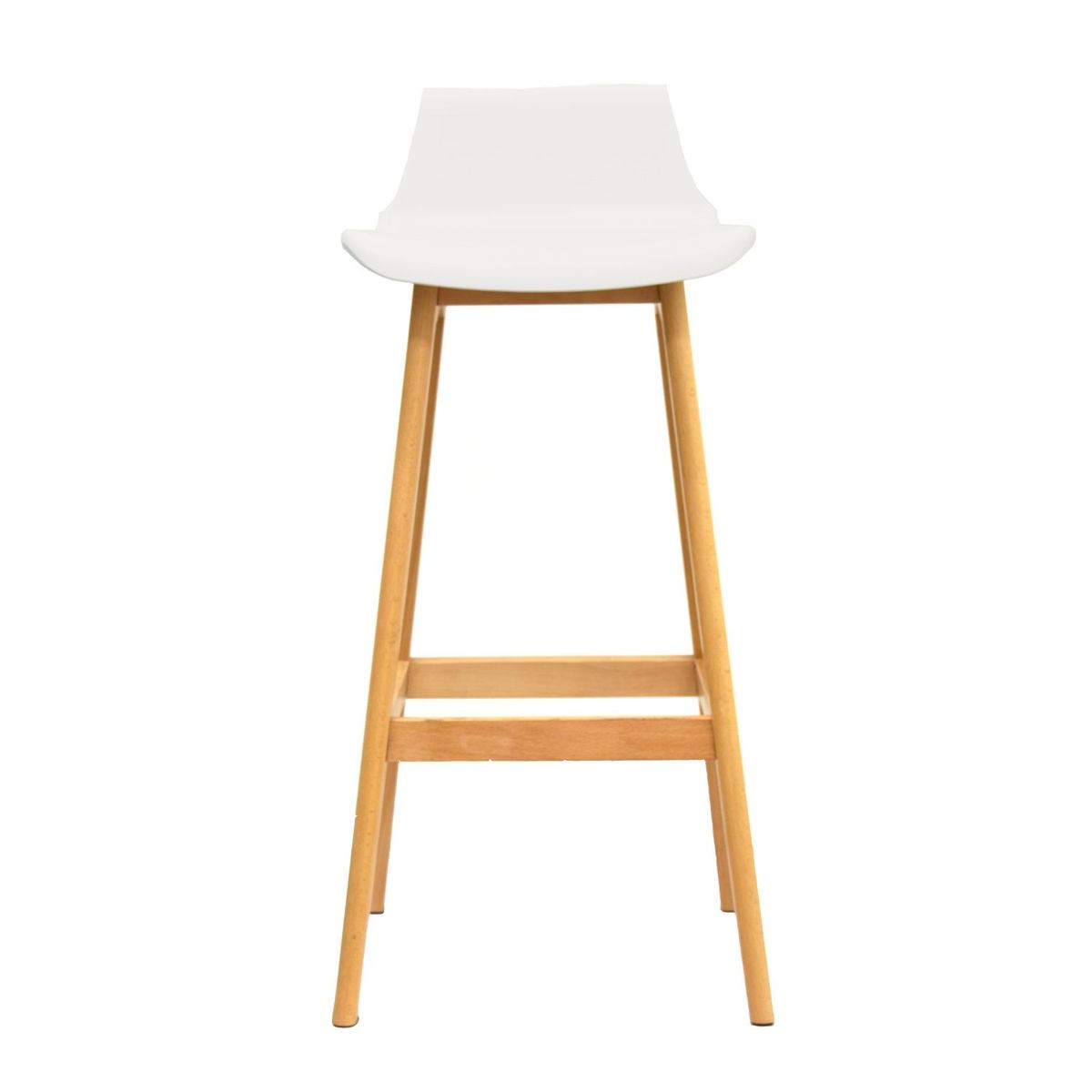 BONNO - Banco Bar Wood Blanco Bonno