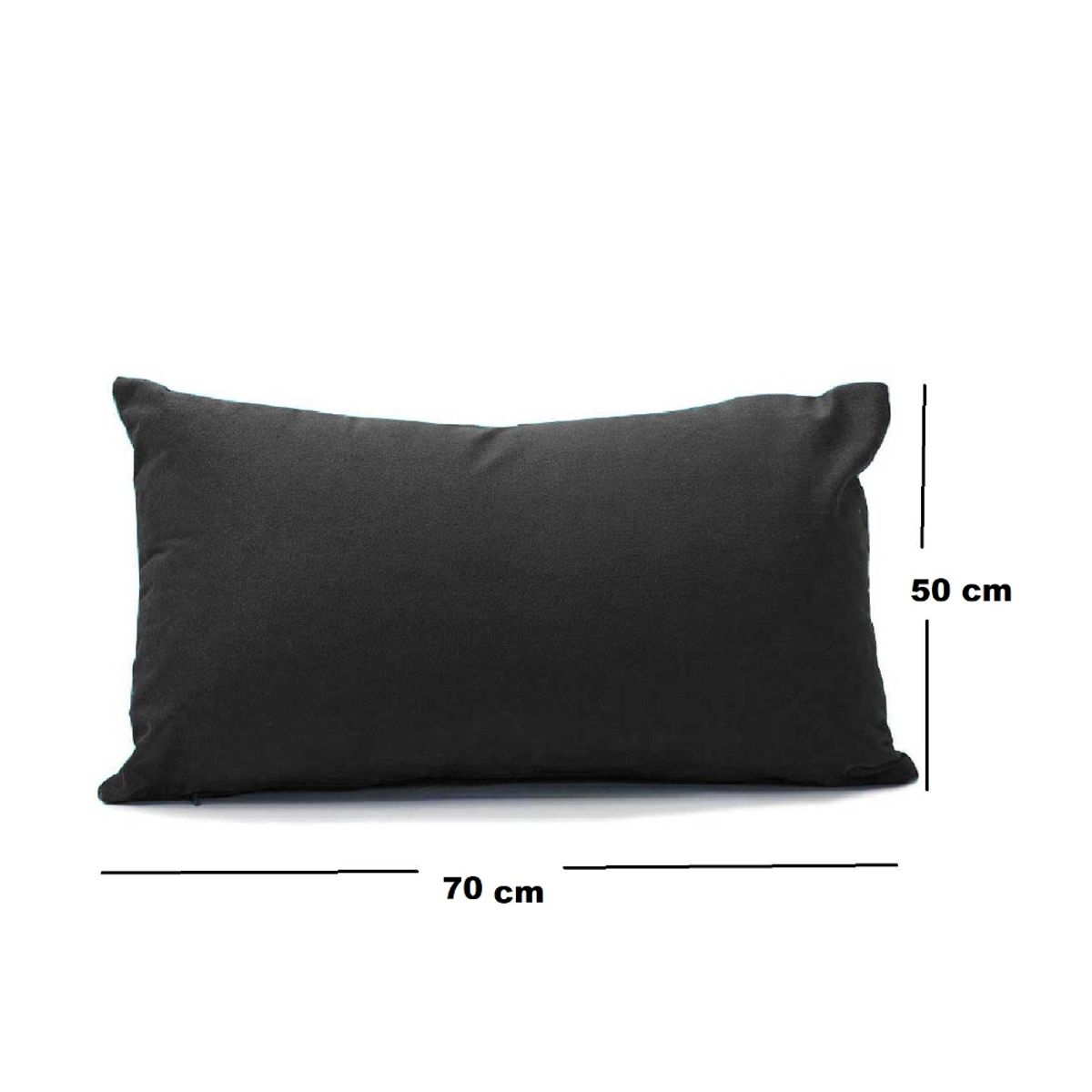 BANZAY - Funda para Cojin Almohada Tela 70x50 - Amarillo