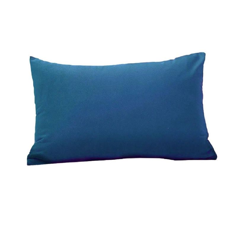BANZAY - Funda para Almohada en Tela 70x50 - Azul Rey