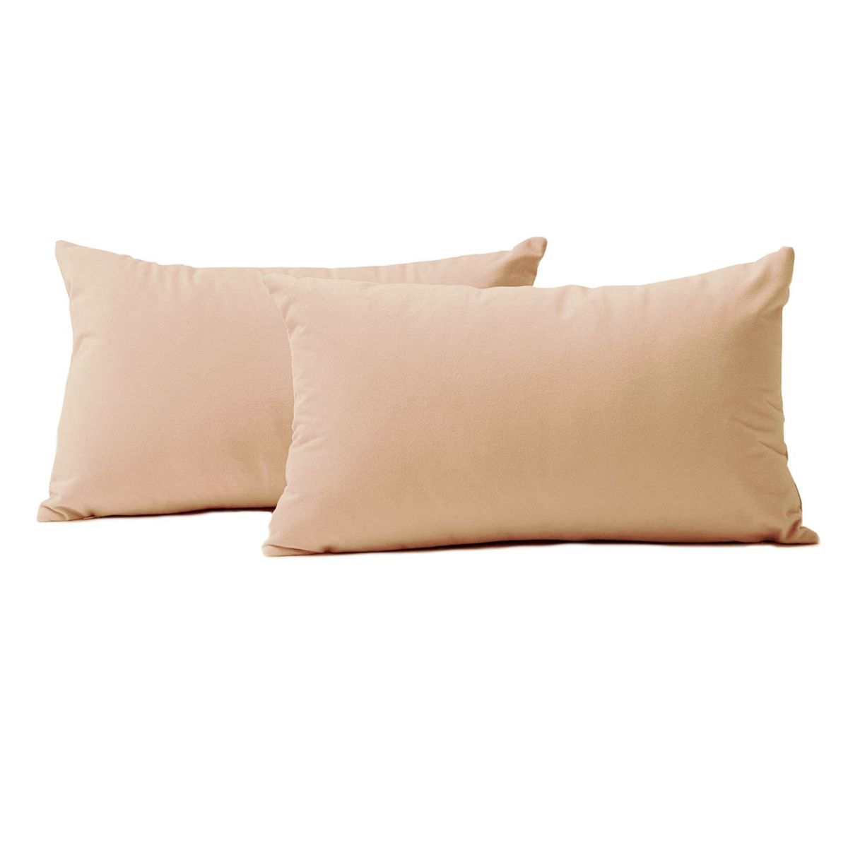 BANZAY - Funda para Almohada en Tela Kit x2 - Beige