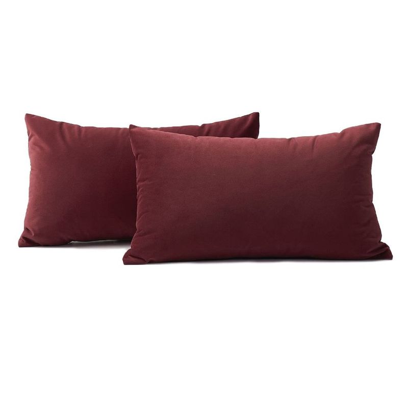 BANZAY - Funda para Almohada en Tela Kit x2 - Vinotinto