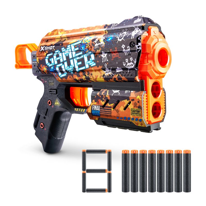 X SHOT - Lanzador Dardos Skins Flux Game Over - XSHOT