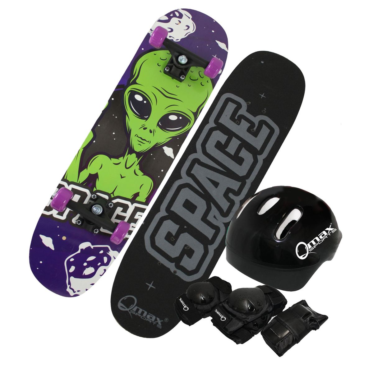 QMAX - Patineta Tabla Monopatin Skateboard Diversos Diseños