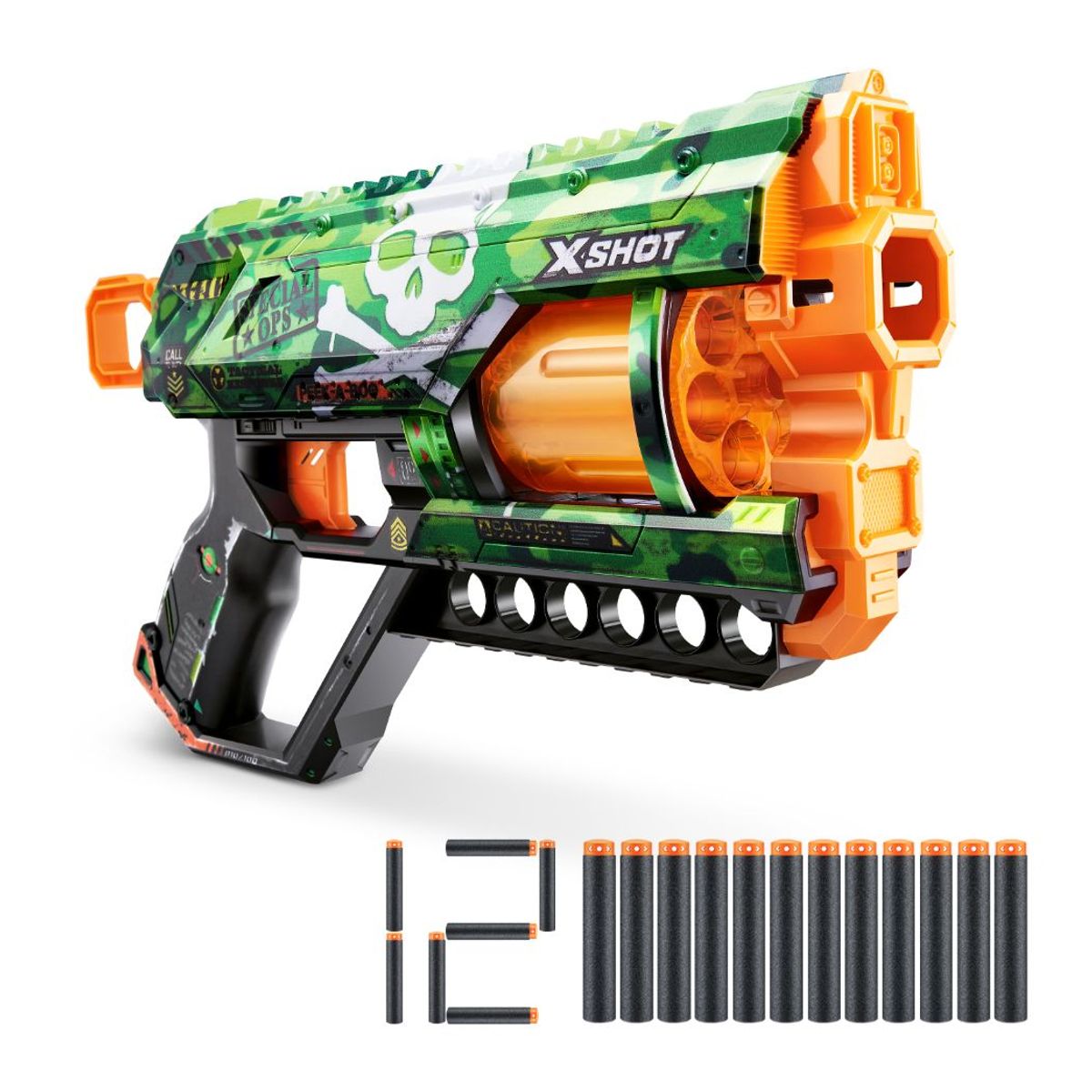 X SHOT - Lanzador Dardos Skins Griefer Camo - XSHOT