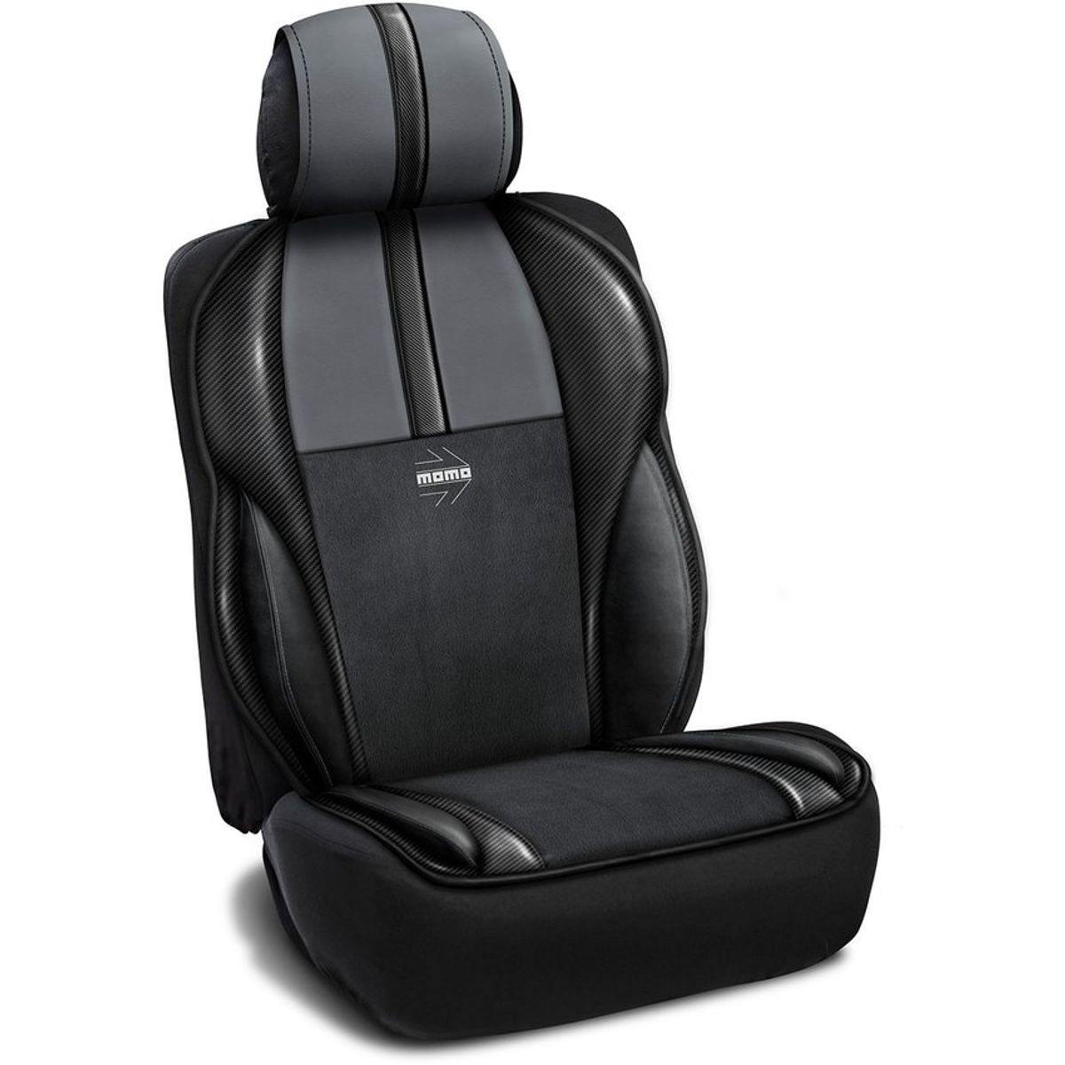 MOMO - Cojin Respaldo Asiento Carro Silla Automovil Momo SCDCF02BG