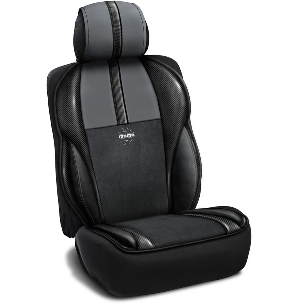 MOMO - Cojin Respaldo Asiento Carro Silla Automovil Momo SCDCF02BG