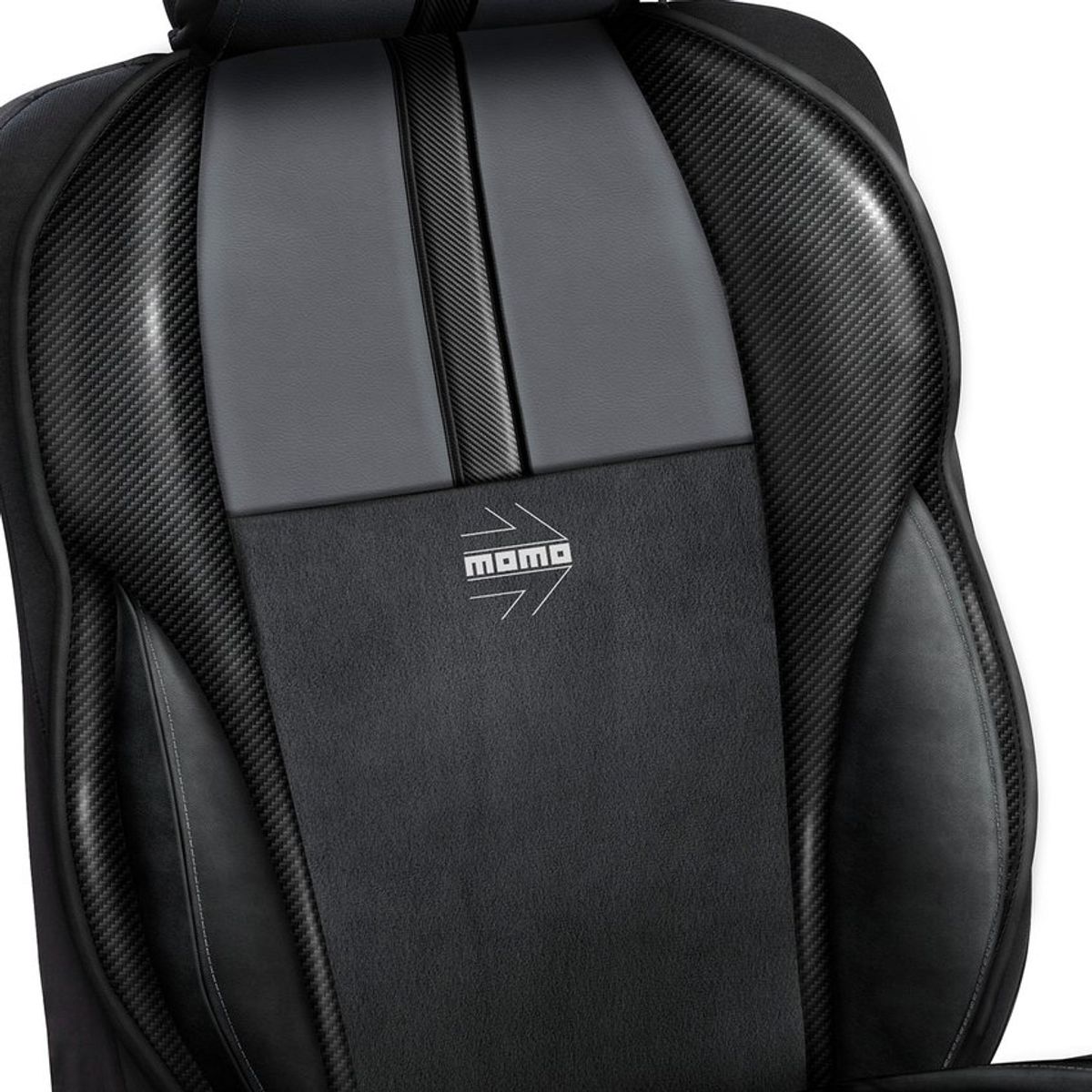 MOMO - Cojin Respaldo Asiento Carro Silla Automovil Momo SCDCF02BG