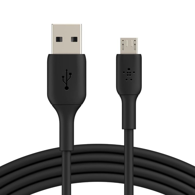 BELKIN - Cable USB-A a Micro USB 1mt Belkin BLK Negro