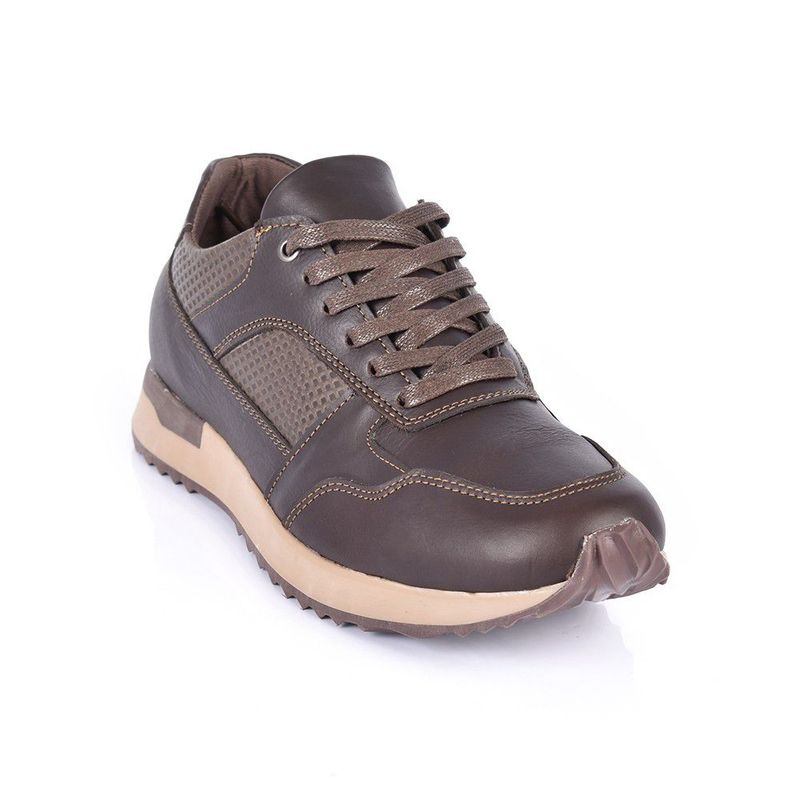 SKY WALK - Sky Walk Casual Cuero Hombre 663111318Cafe