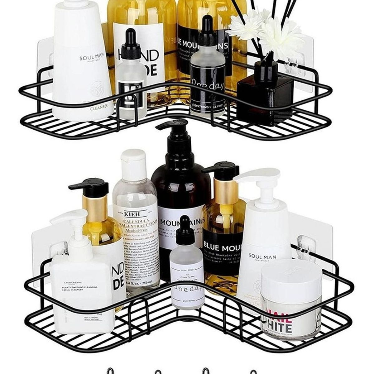 CASATUA - Organizador De Ducha Repisa Baño Adhesivo Set Inoxidable-